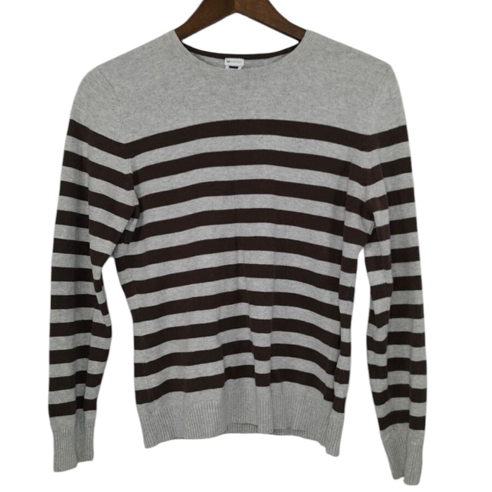 Gap Women’s  Striped Gray and Brown  Sweater